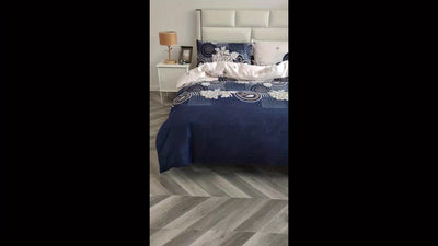 3-teiliges Blumen-Bettwäsche-Set – Atmungsaktiv, Leicht & Maschinenwaschbar