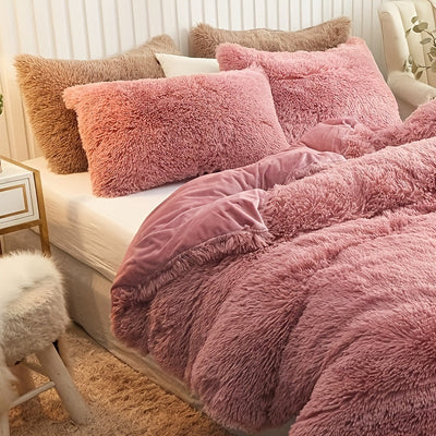 3-teiliges Multicolor Bettwäsche-Set – Weich, Warm, für Schlafzimmer & Gästezimmer