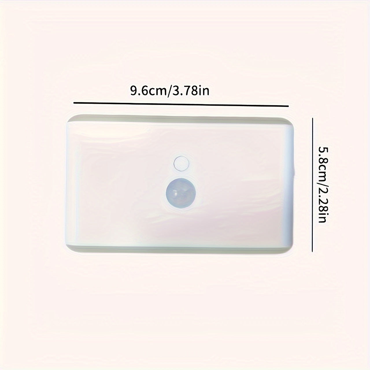 1 Stk LED Bewegungssensor Licht, USB-Aufladbar, Magnetisch