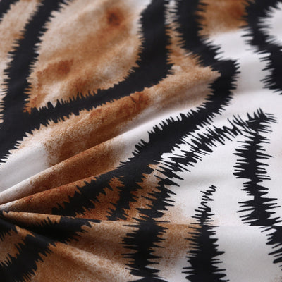 3-teiliges Bettwäsche-Set mit Animal-Print, Polyester, Maschinenwaschbar