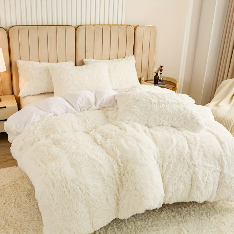 3-teiliges Multicolor Bettwäsche-Set – Weich, Warm, für Schlafzimmer & Gästezimmer