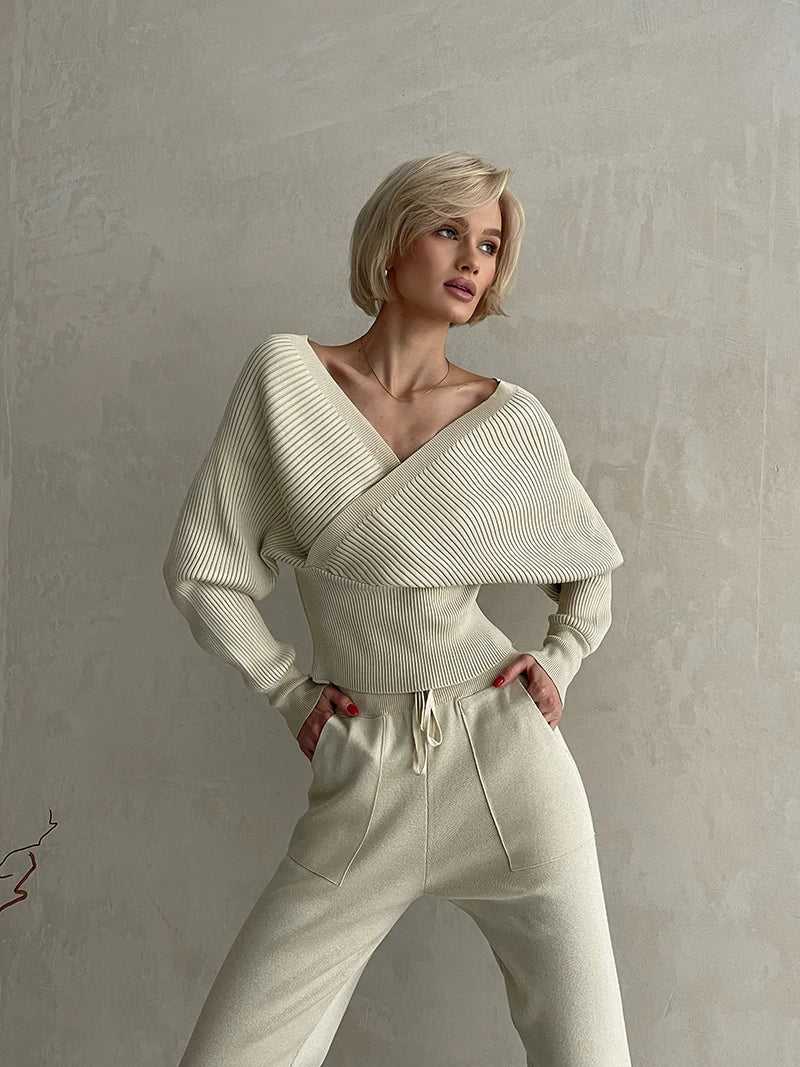 Zita | Bluse mit Off-Shoulder und Überjacke