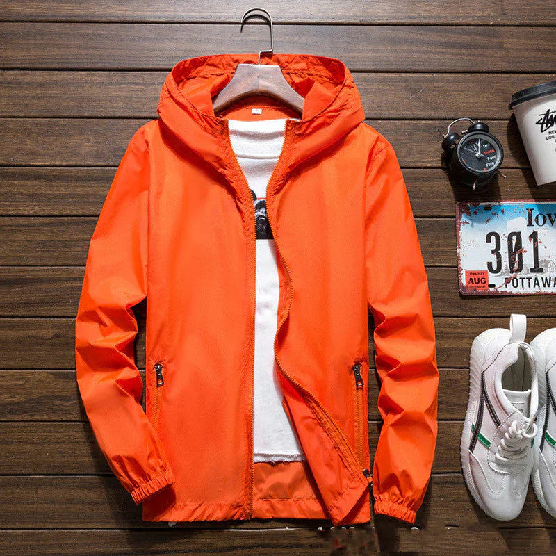 Wasserdichte Jacke mit Kapuze für Männer - Gustav
