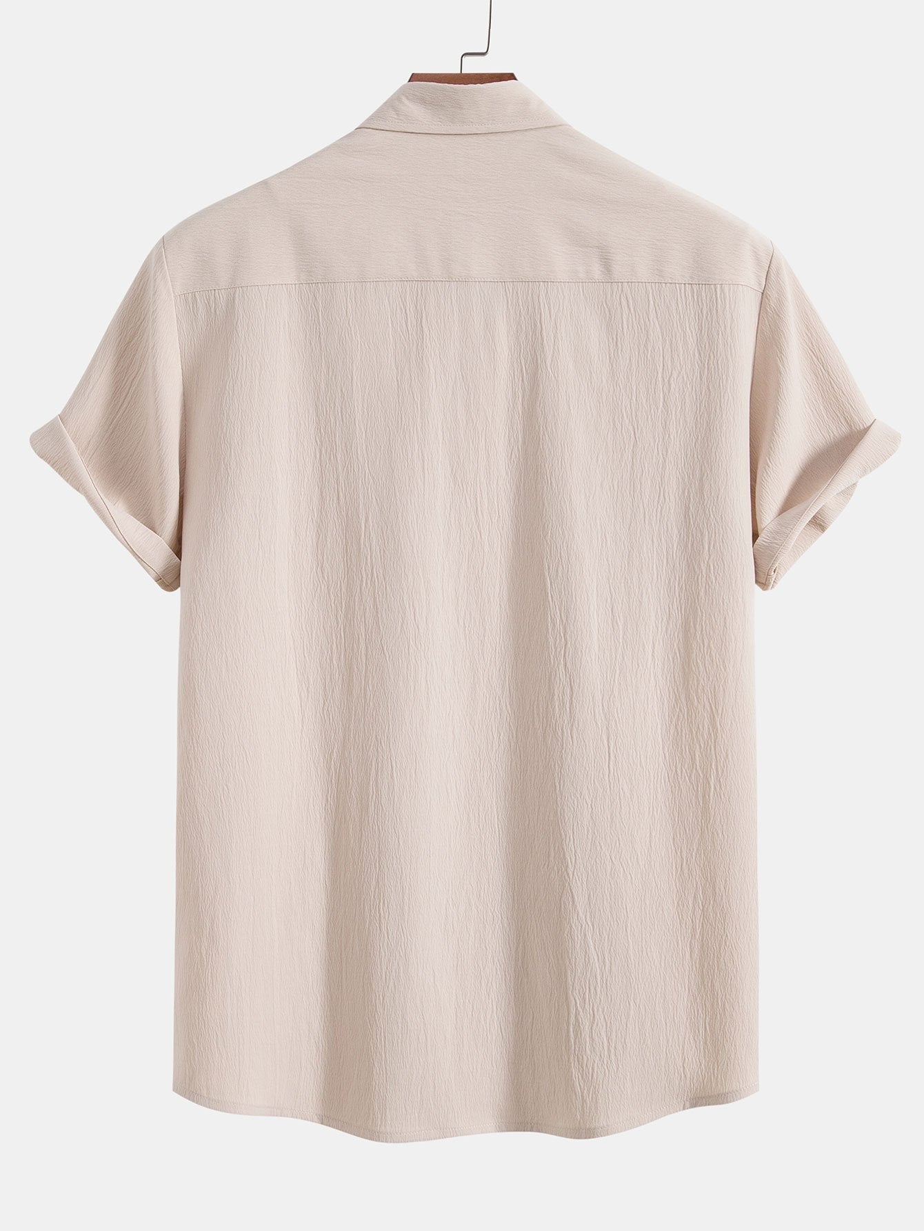 Zerknittertes strukturiertes Hemd