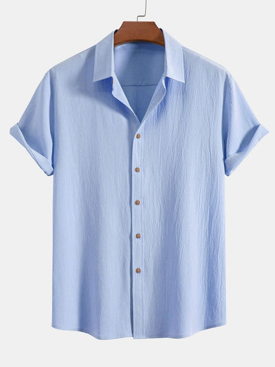 Zerknittertes strukturiertes Hemd