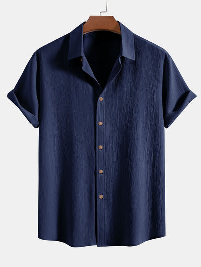 Zerknittertes strukturiertes Hemd