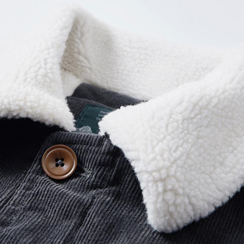 Vintage-Herrenjacke mit mehreren Taschen