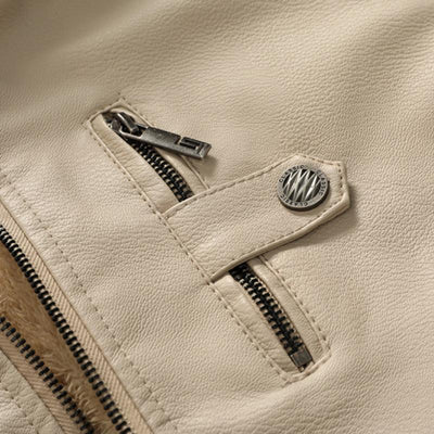 Vintage-Kapuzenjacke mit mehreren Taschen für Herren