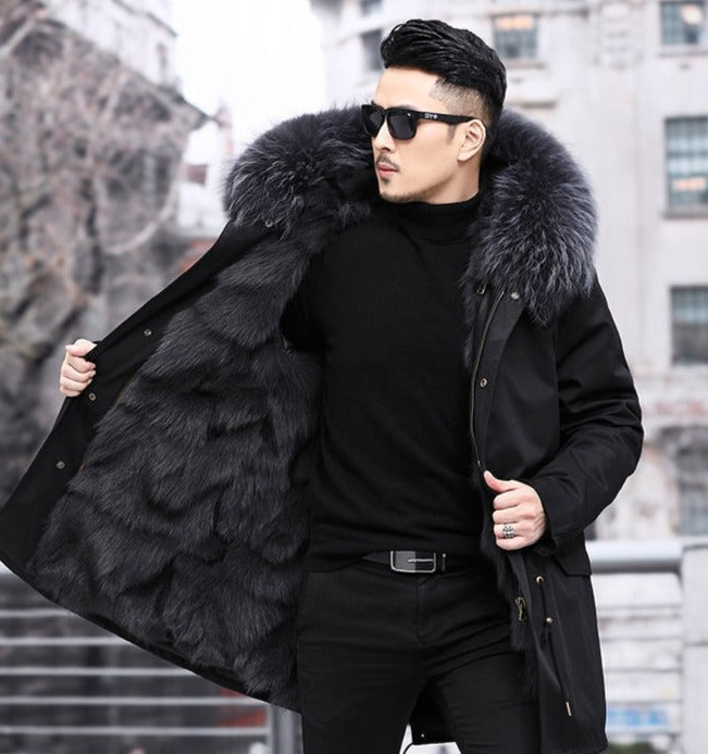 Walter - Pelzgefütterte Jacke für Männer