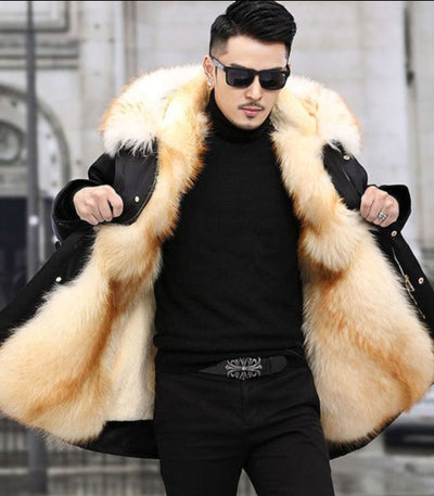Walter - Pelzgefütterte Jacke für Männer