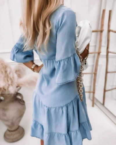 Whencel | Sommer Shirtkleid | Mini