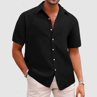 Warren | Herren Kurzarm Hemd | Button Down