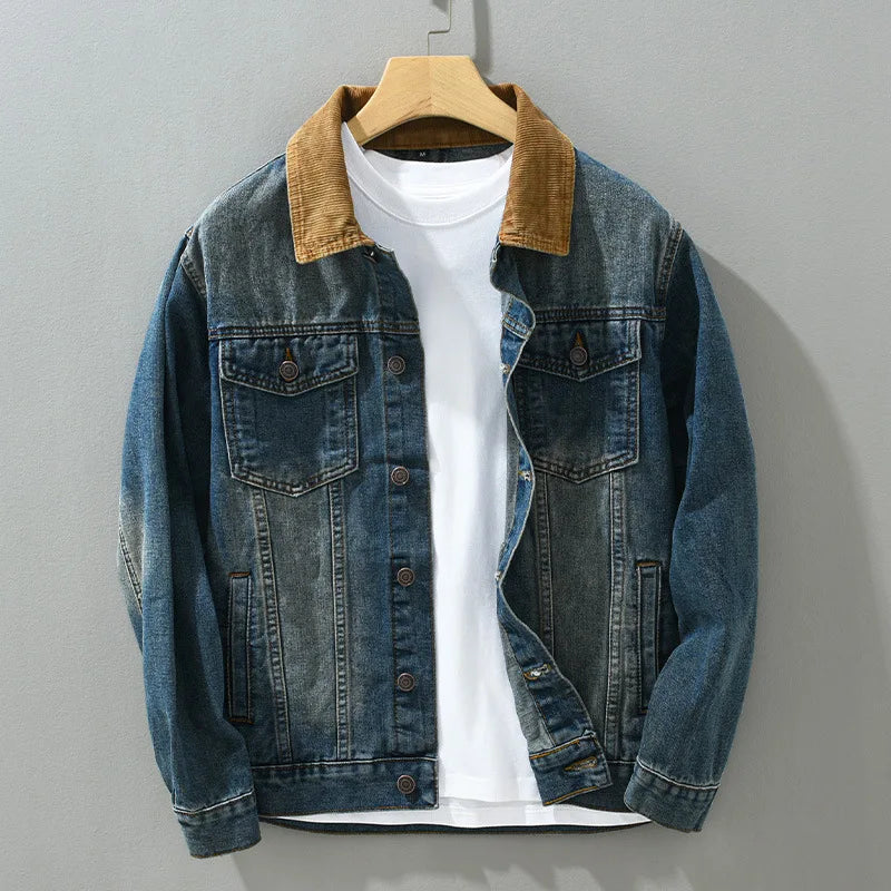 Vintage-Denim-Jacke für Männer - Abner
