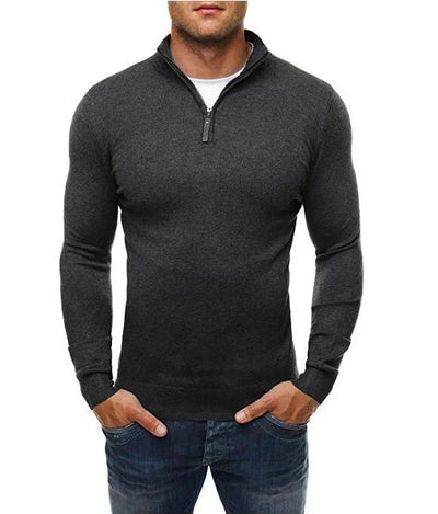 Warmer Basic-Pullover für Männer - Hendrik