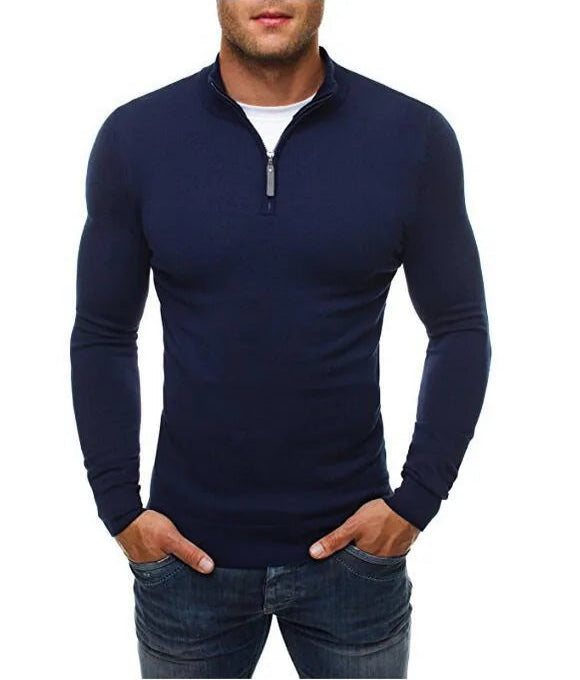 Warmer Basic-Pullover für Männer - Hendrik