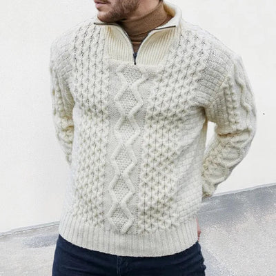 Warmer Strickpullover für Männer - Karlo