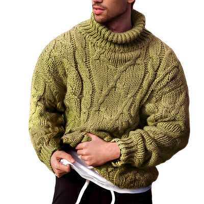 Warmer Wollpullover aus Grobstrick - Nilson